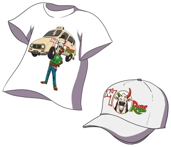 Ny Rabe T-shirt and cap