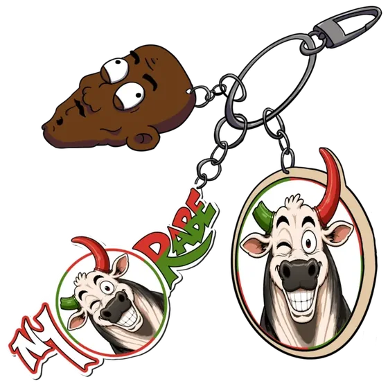 Ny Rabe key rings